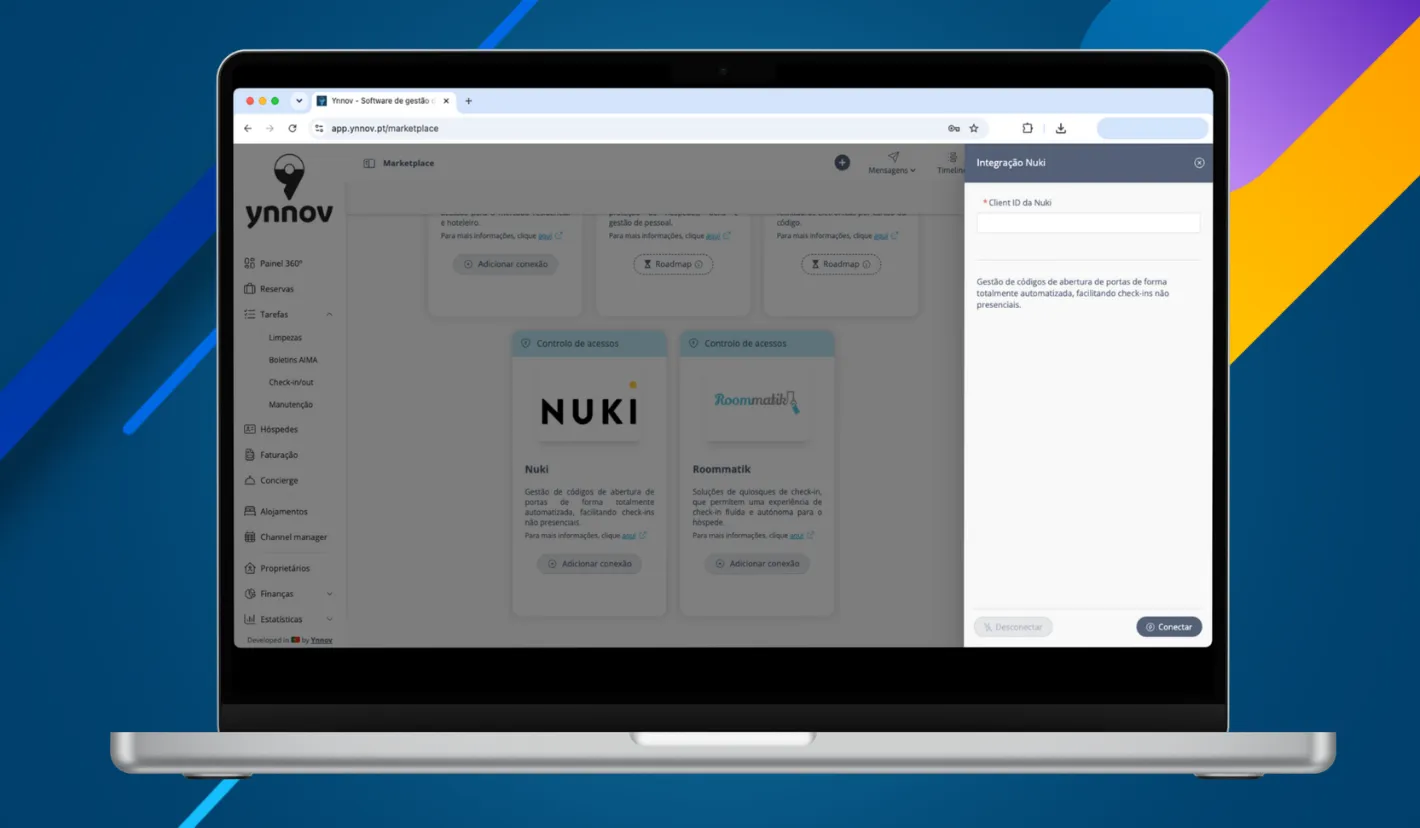 Ynnov | Como começar a utilizar a integração com a Nuki Ynnov | Como começar a utilizar a integração com a Nuki